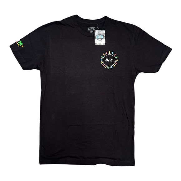 UFC Other - UFC Hispanic Heritage Month Black Colorful Graphic T-Shirt Men Unisex Medium $30